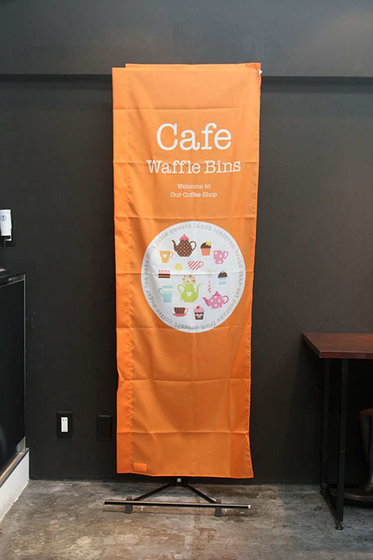 Cafe Waffle Bins